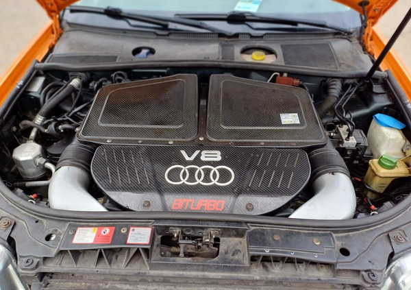Audi RS6 cena 62900 przebieg: 210582, rok produkcji 2003 z Gdańsk małe 137